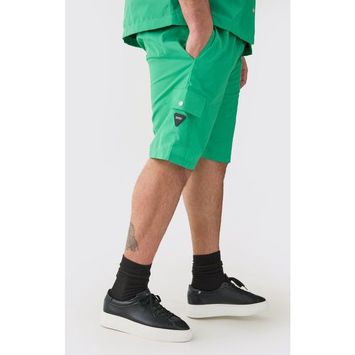 Grande taille - Short cargo large en nylon - MAN - XXXL - Boohooman - Modalova