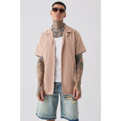 Tall - Chemise oversize en lin - S - Boohooman - Modalova