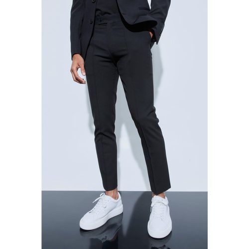 Skinny Fit Cropped Suit Trousers - Boohooman - Modalova