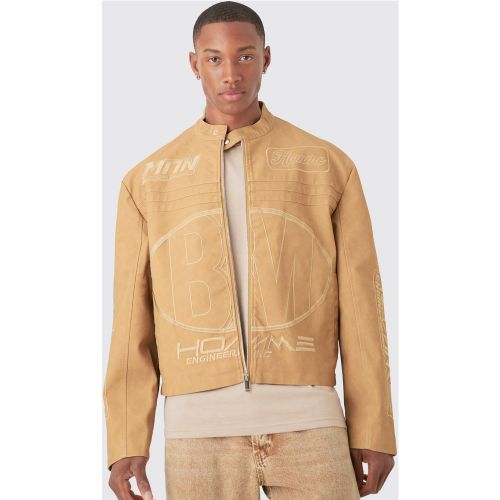 Veste oversize texturée - S - Boohooman - Modalova