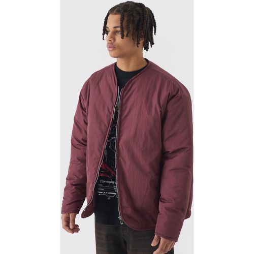 Bomber oversize matelassé homme - S - Boohooman - Modalova