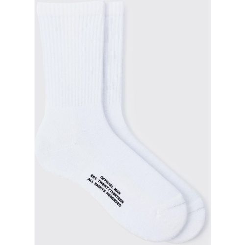 Chaussettes à logo - ONE SIZE - Boohooman - Modalova