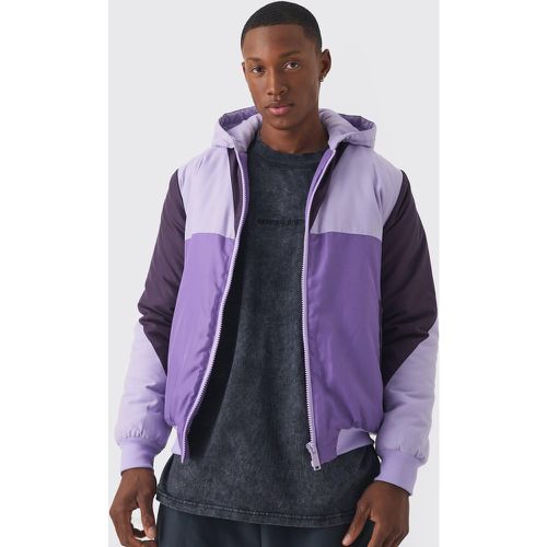 Bomber matelassé color block homme - S - Boohooman - Modalova