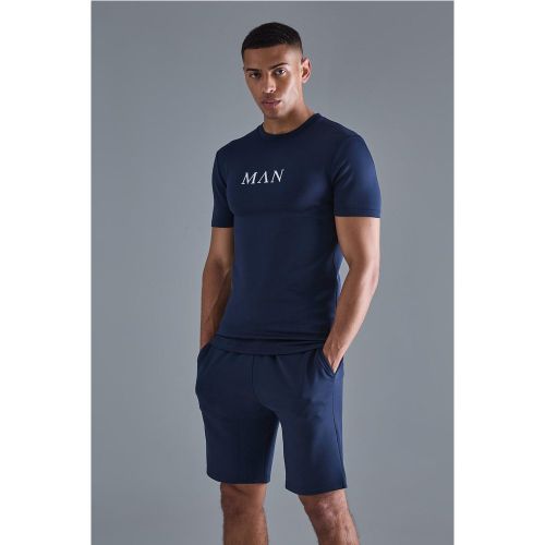 Ensemble moulant avec t-shirt et short - L - Boohooman - Modalova