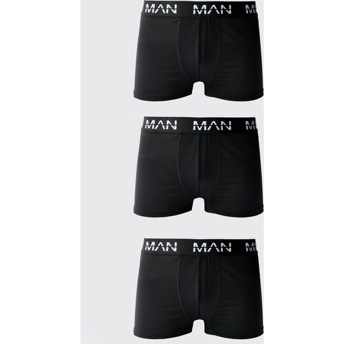 Lot de 3 boxers de sport - MAN Active - M - Boohooman - Modalova