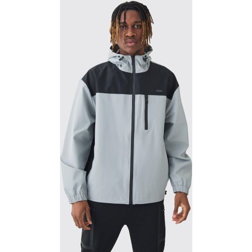 Tall - Coupe-vent oversize color block - M - Boohooman - Modalova