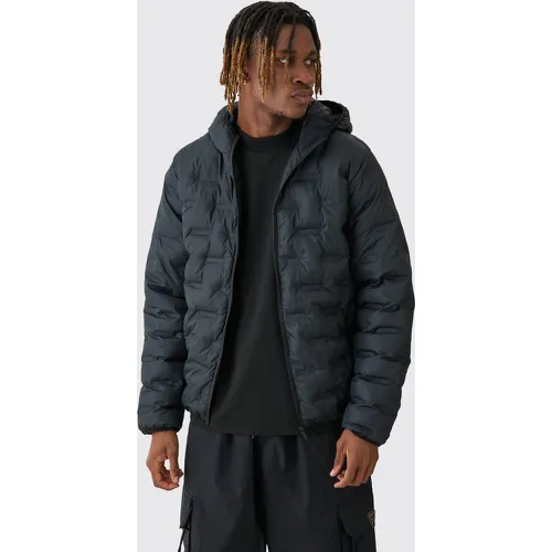 Tall - Veste matelassée à capuche - XL - Boohooman - Modalova