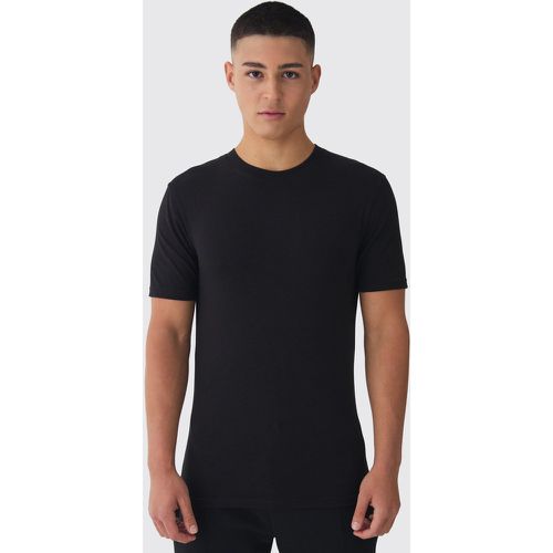 T-shirt moulant basique - S - Boohooman - Modalova