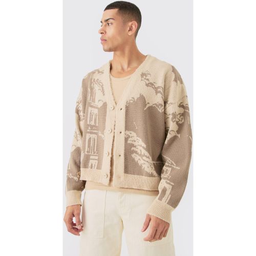 Cardigan oversize basique - M - Boohooman - Modalova