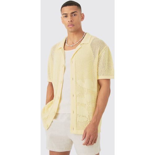 Chemise oversize fleurie à manches courtes - S - Boohooman - Modalova