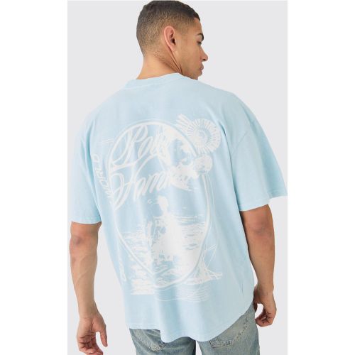 T-shirt oversize délavé - S - Boohooman - Modalova