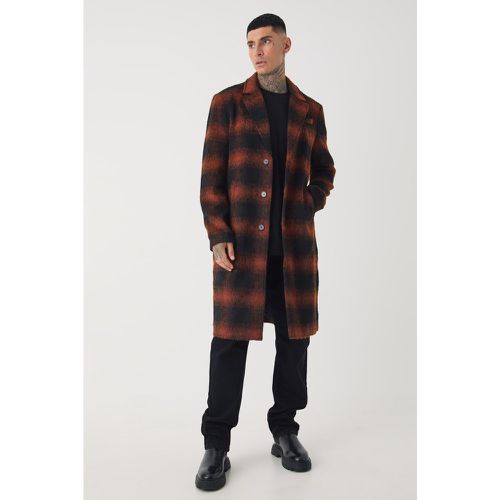 Tall - Manteau oversize à carreaux - S - Boohooman - Modalova