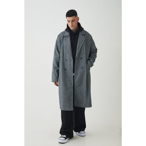 Tall - Manteau oversize à chevrons - S - Boohooman - Modalova