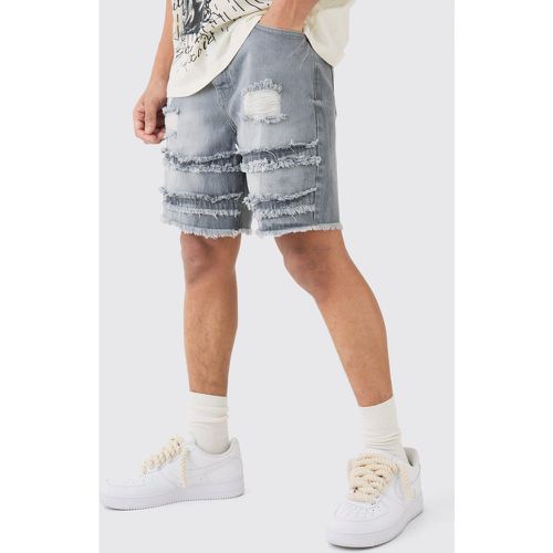 Short large en jean - 28 - Boohooman - Modalova