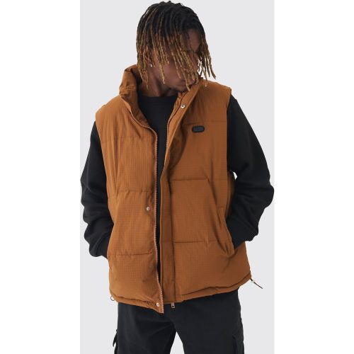 Tall - Doudoune sans manches à col cheminée - MAN - S - Boohooman - Modalova