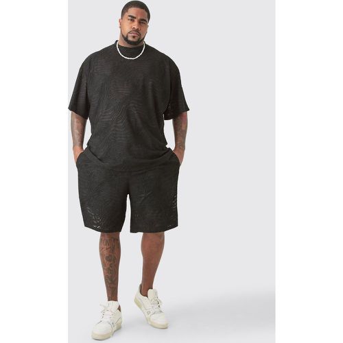 Grande taille - Ensemble avec t-shirt et short homme - XXXL - Boohooman - Modalova