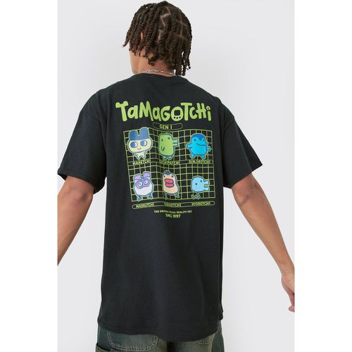 Oversized Tamagotchi Gaming License T-shirt - Boohooman - Modalova