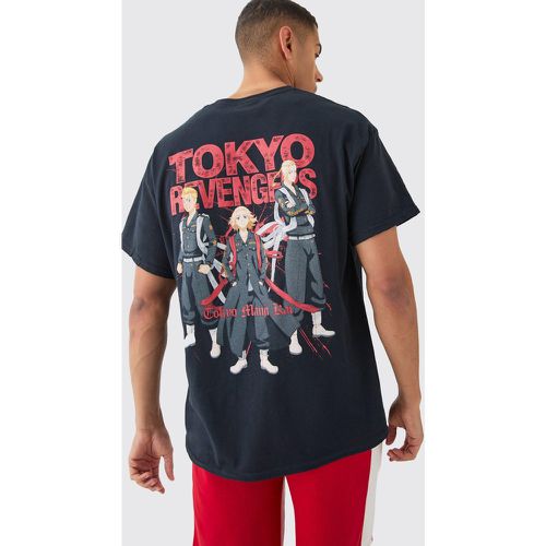 Oversized Tokyo Revengers Anime License T-shirt - Boohooman - Modalova