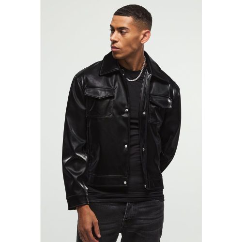 Veste Harrington - S - Boohooman - Modalova