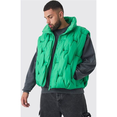 Grande taille - Veste oversize matelassée en - XXXL - Boohooman - Modalova