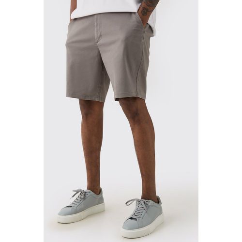 Tall - Short chino slim à taille fixe - 32 - Boohooman - Modalova