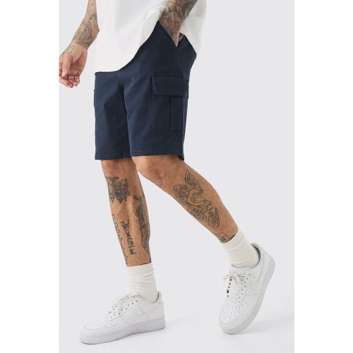 Tall - Short cargo taille élastiquée - S - Boohooman - Modalova