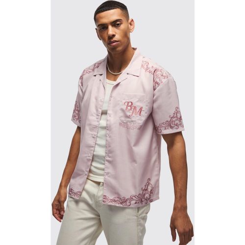 Chemise oversize imprimée - S - Boohooman - Modalova