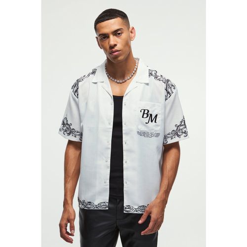 Chemise oversize imprimée - S - Boohooman - Modalova