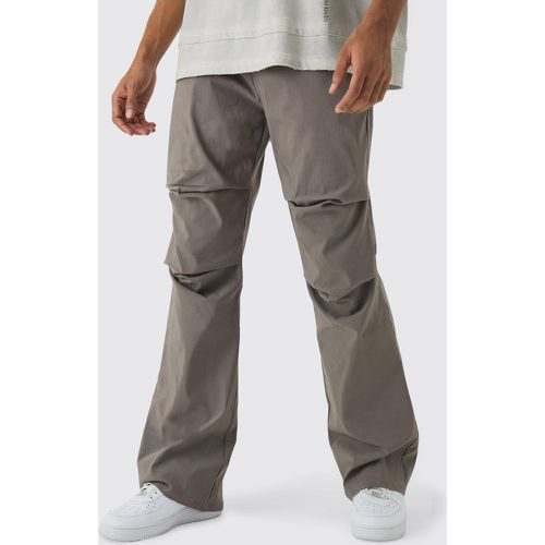 Pantalon moulant flare froncé - S - Boohooman - Modalova