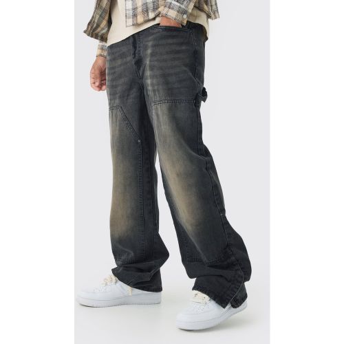 Jean charpentier large fendu - 28R - Boohooman - Modalova