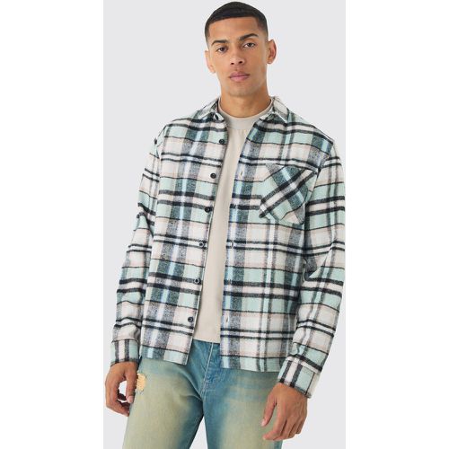 Chemise à carreaux - L - Boohooman - Modalova