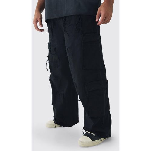 Grande taille - Pantalon cargo large - 38R - Boohooman - Modalova