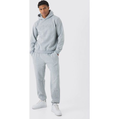 Sweat à capuche droit et pantalon de survêtement - Limited Edition - L - Boohooman - Modalova