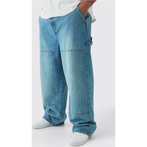 Grande taille - Jean charpentier large homme - 38 - Boohooman - Modalova
