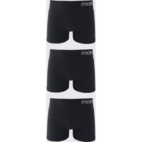 Lot de 3 boxers sans coutures - MAN - S - Boohooman - Modalova