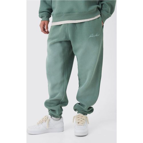 Jogging oversize délavé - MAN - S - Boohooman - Modalova