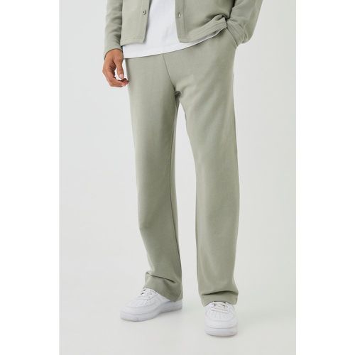 Pantalon droit en jersey - L - Boohooman - Modalova