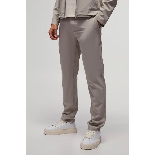 Pantalon slim technique à taille fixe homme - 36 - Boohooman - Modalova