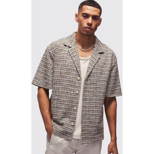 Chemise oversize à ceinture - S - Boohooman - Modalova