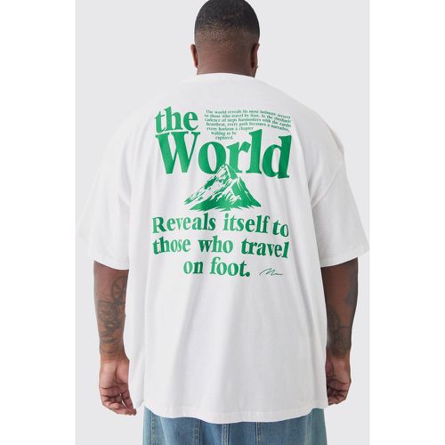 Grande taille - T-shirt imprimé - XXXL - Boohooman - Modalova