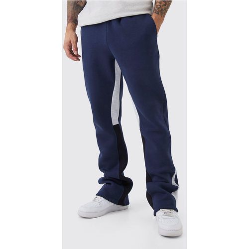 Jogging slim flare à soufflet - S - Boohooman - Modalova