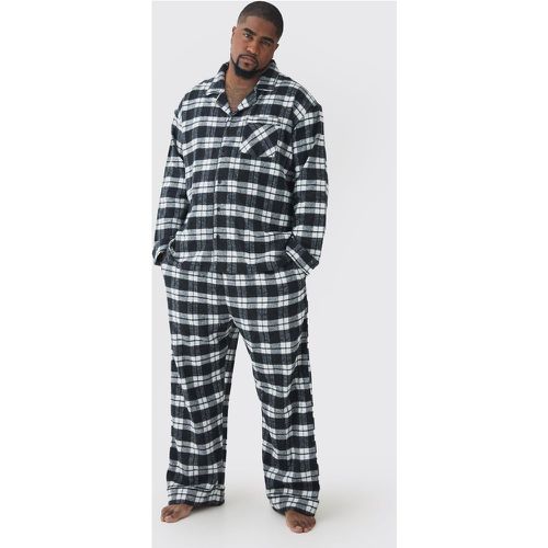 Grande taille - Ensemble de pyjama à carreaux - XXXL - Boohooman - Modalova