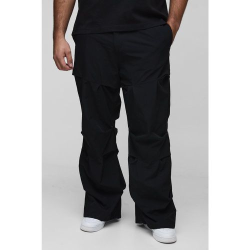 Grande taille - Pantalon flare froncé - 38 - Boohooman - Modalova