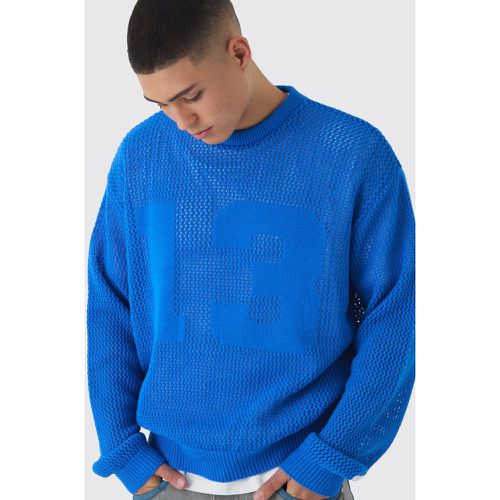 Pull oversize à coutures apparentes - S - Boohooman - Modalova