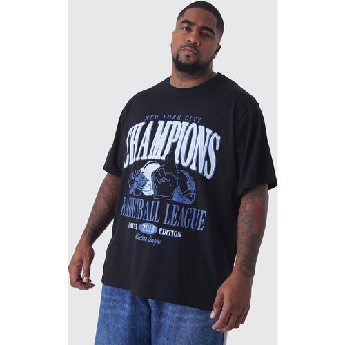 Grande taille - T-shirt imprimé - XXXL - Boohooman - Modalova