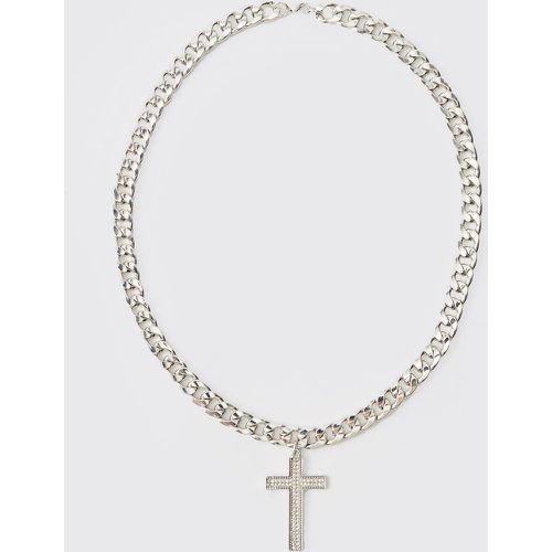 Collier en chaîne ée - ONE SIZE - Boohooman - Modalova