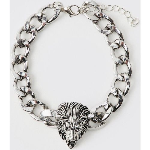 Bracelet é à motif lion - ONE SIZE - Boohooman - Modalova