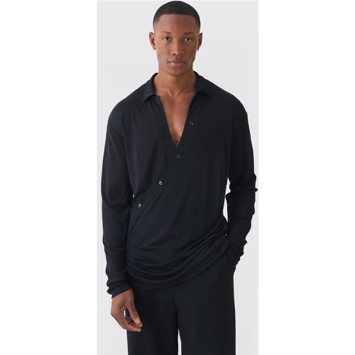 Chemise oversize à manches longues - M - Boohooman - Modalova