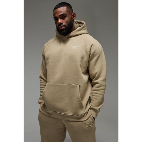 Sweat à capuche oversize à slogan - MAN Active - S - Boohooman - Modalova