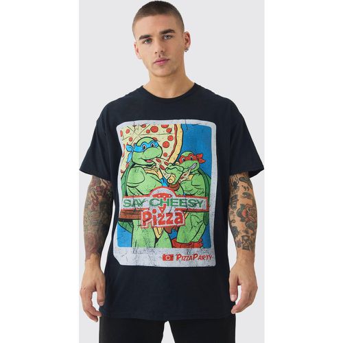 T-shirt oversize à imprimé Les Tortues Ninja - S - Boohooman - Modalova